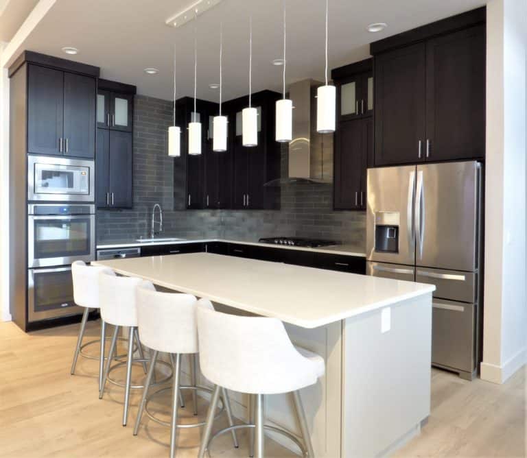 kitchen remodels typically involve new kitchen cabinets these are custom cabinets.
