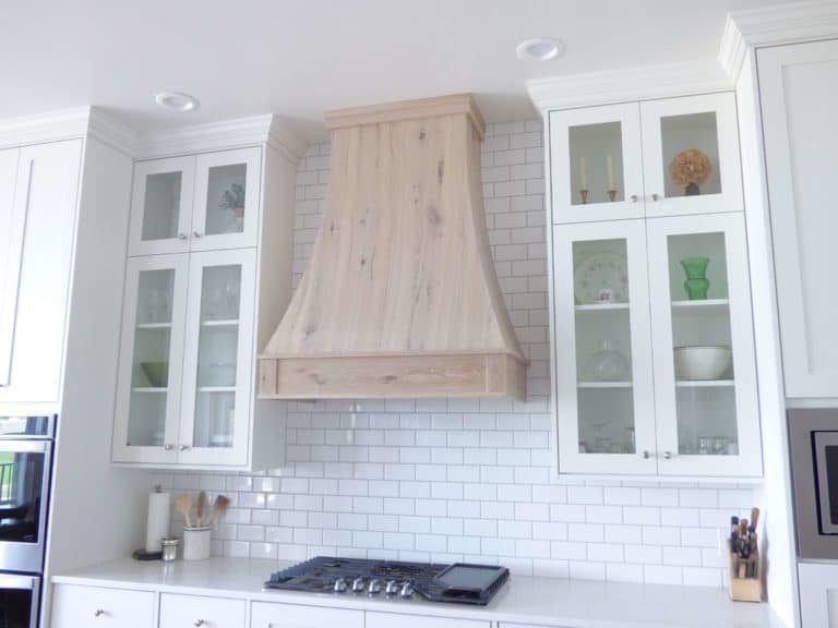 wooden kitchen vent