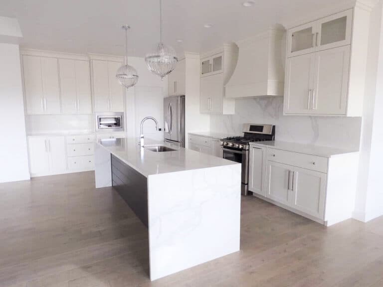 Millennial Cabinetry and Millwork white kitchen