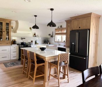 custom cabinetry from Millennial Inc. Full kitchen renovation